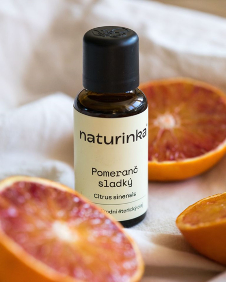 Obrázek z Pomeranč sladký esenciální olej 